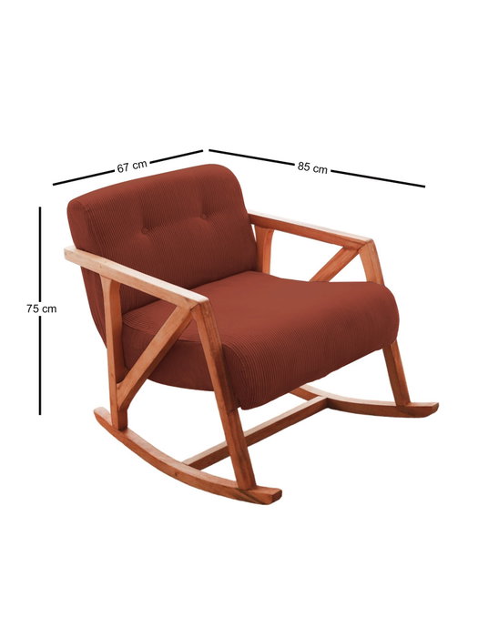 Atelier Del Sofa Nini Sallanan - Vermillon